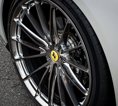 Фото дисков HRE P103 на Ferrari F12