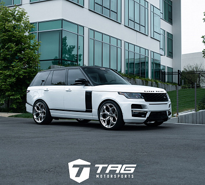 Фото дисков HRE P111SC на Land Rover Range Rover IV