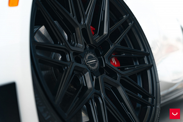 Фото дисков Vossen HF-7 Черный сатин на Toyota Supra A90