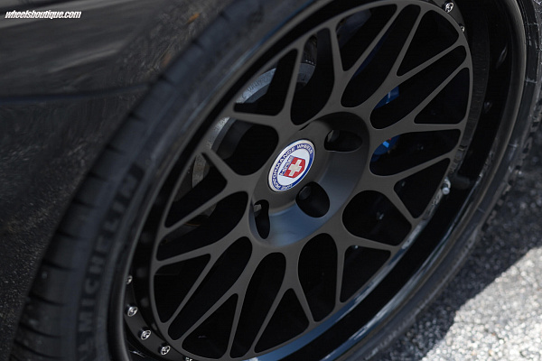 Фото дисков HRE 300 Черный сатин на BMW 2/M2 (F22/F87)