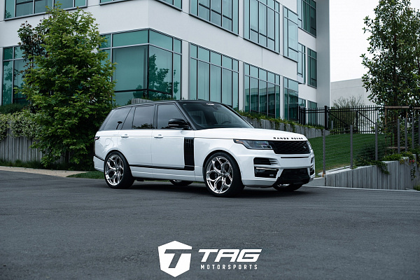 Фото дисков HRE P111SC Полированный лак на Land Rover Range Rover IV