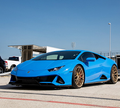 Фото дисков Anrky AN10 на Lamborghini Huracan