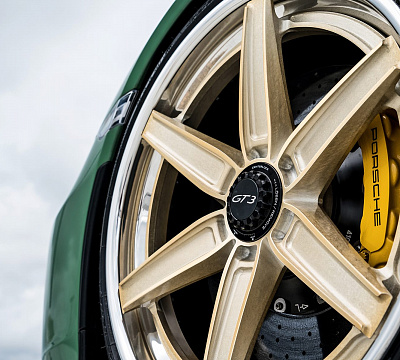 Фото дисков Anrky AN36 на Porsche 911 VII
