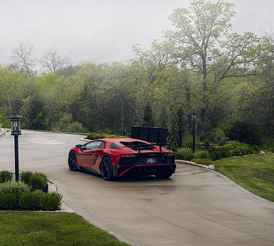 Фото дисков Vossen S21-01 на Lamborghini Aventador