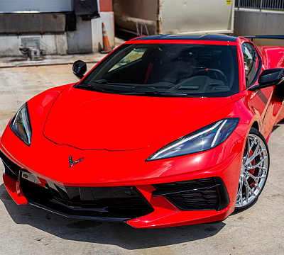 Фото дисков Anrky AN10 на Chevrolet Corvette C8