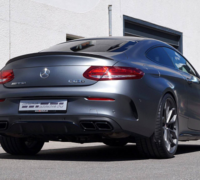 Фото дисков HRE P201 на Mercedes-Benz C-Class (W205)