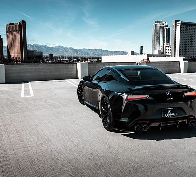 Фото дисков Vossen HF-2 на Lexus LC 500