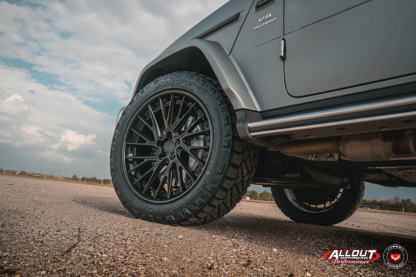 Фото дисков Vossen EVO-6T (3-Piece) Черный сатин на Mercedes-Benz G-Class III