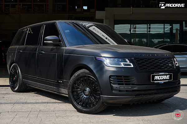 Фото дисков Vossen S17-14 (3-Piece) Черный глянец на Range Rover IV