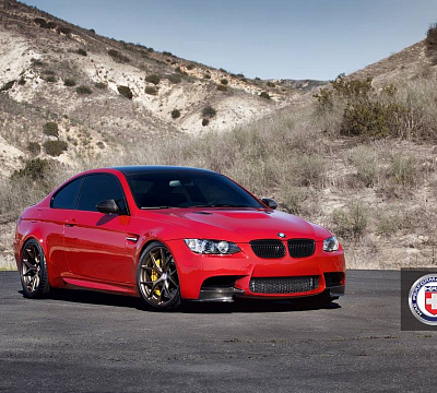 Фото дисков HRE P101 на BMW 3/M3 (E90)