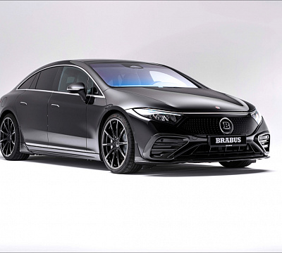 Фото дисков BRABUS Monoblock Z (Platinum Edition) на Mercedes-Benz EQS