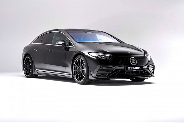 Фото дисков BRABUS Monoblock Z (Platinum Edition) Черный глянец на Mercedes-Benz EQS
