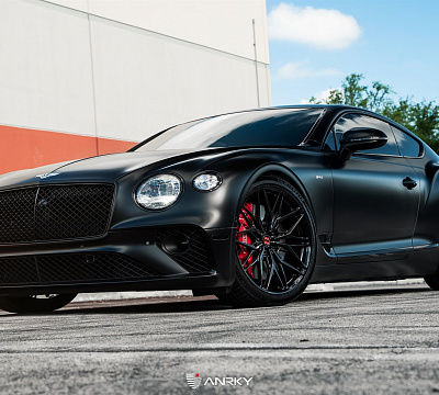Фото дисков Anrky S1-X1 на Bentley Continental GT III