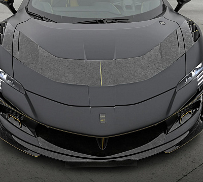 Фото дисков Mansory YT.5 на Ferrari SF90