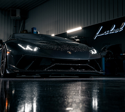 Фото дисков Brixton Forged VL1 на Lamborghini Huracan