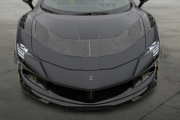 Фото дисков Mansory YT.5 Черный глянец на Ferrari SF90