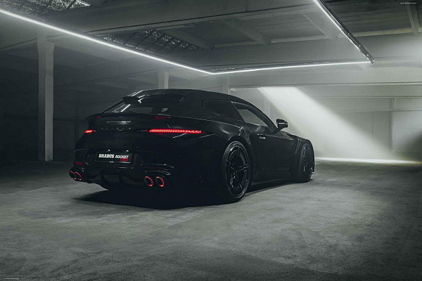 Фото дисков BRABUS Rocket 900 Черный глянец на Mercedes-Benz CLE