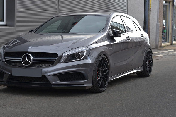 Фото дисков Bola B17 Черный сатин на Mercedes-Benz A-Class (W176)