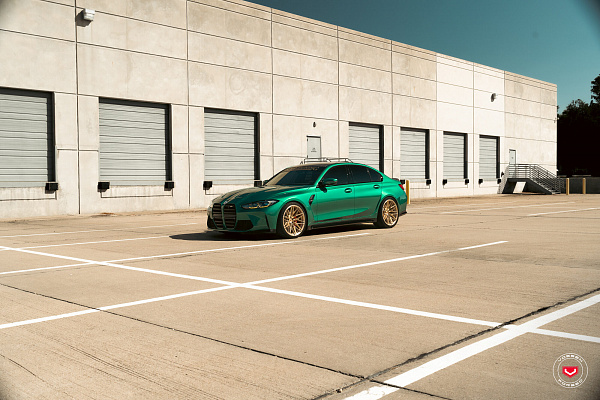 Фото дисков Vossen S21-02 Глянцевая шампань на BMW 3/M3 (G2x/G80)