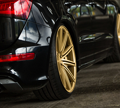 Фото дисков Vossen CV4 на Audi Q5 (8R)