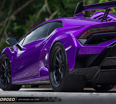 Фото дисков BC Forged TD01 на Lamborghini Huracan
