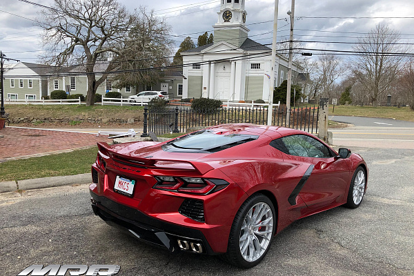 Фото дисков MRR GF5 Серебро на Chevrolet Corvette C8