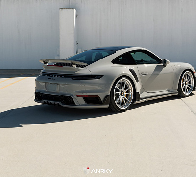 Фото дисков Anrky AN33 на Porsche 911 VIII