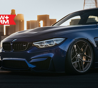 Фото дисков HRE FF11 на BMW 3/M3 (F3x/F80)