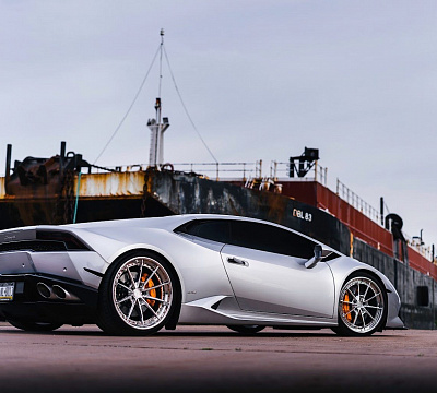 Фото дисков Anrky AN38 на Lamborghini Huracan