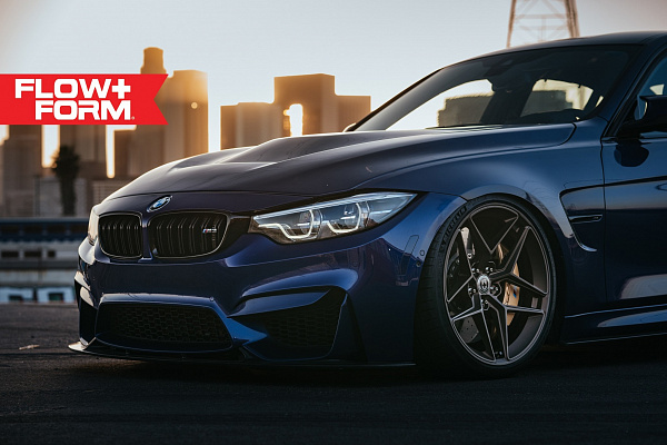 Фото дисков HRE FF11 Глянцевый темный лак на BMW 3/M3 (F3x/F80)