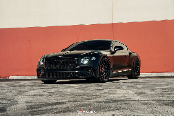 Фото дисков Anrky S1-X1 Черный глянец на Bentley Continental GT III