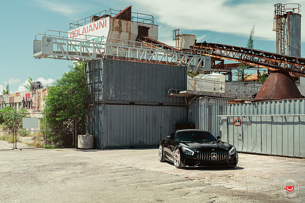 Фото дисков Vossen EVO-3 Глянцевый лак на Mercedes-Benz AMG GT I