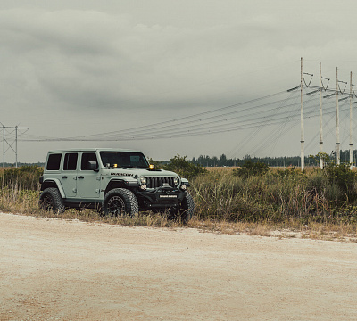 Фото дисков Vossen HFX-1 (5-Lug) на Jeep Wrangler IV (JL)