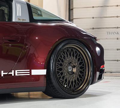 Фото дисков HRE 501 на Porsche 911 VIII