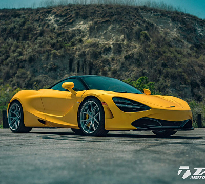 Фото дисков HRE P101 на McLaren 720S