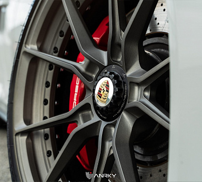 Фото дисков Anrky AN22 на Porsche 911 VII