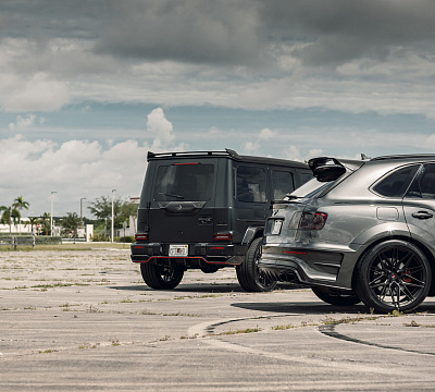 Фото дисков Vossen EVO-5 на Bentley Bentayga