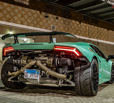 Фото дисков Anrky AN11 на Lamborghini Huracan