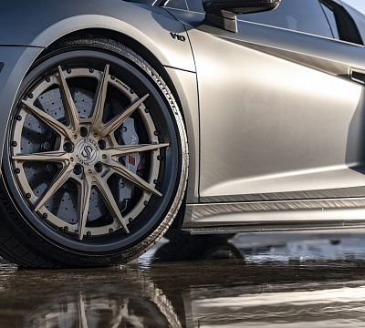 Фото дисков Strasse Wheels SV10 Track на Audi R8 (4S)