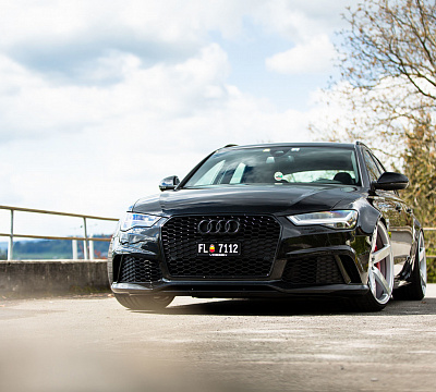 Фото дисков Vossen CV3 на Audi A/RS 6 (C7)