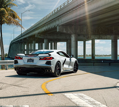 Фото дисков Vossen HF-5 на Chevrolet Corvette C8