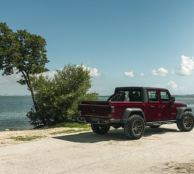 Фото дисков Vossen HF-3 на Jeep Gladiator II (JT)