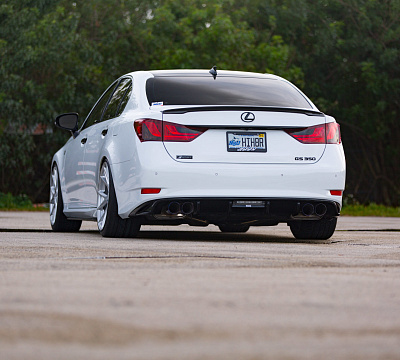 Фото дисков Vossen VFS-6 на Lexus GS IV