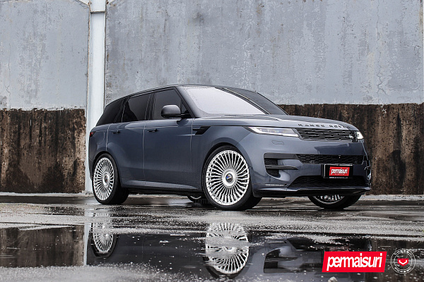 Фото дисков Vossen UV-5 Глянцевый лак на Range Rover Sport III