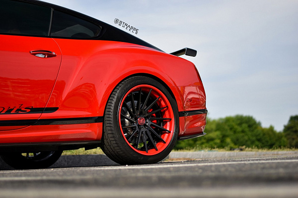 Фото дисков Strasse Wheels SV15T Deep Concave FS Другой цвет на Bentley Continental GT II