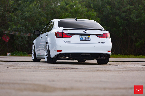 Фото дисков Vossen VFS-6 Серебро на Lexus GS IV