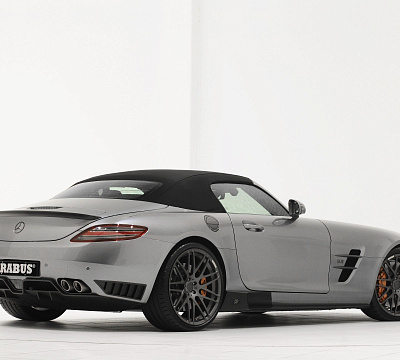 Фото дисков BRABUS Monoblock F (Platinum Edition) на Mercedes-Benz SLS AMG