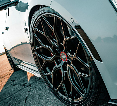 Фото дисков Vossen HF-2 на Cadillac CTS II