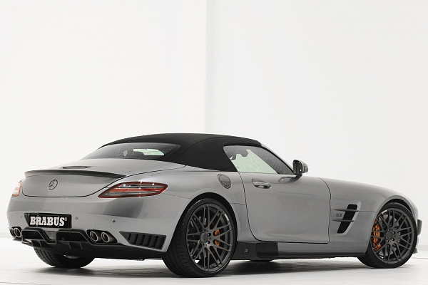 Фото дисков BRABUS Monoblock F (Platinum Edition) Матовый графит на Mercedes-Benz SLS AMG