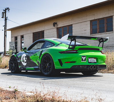 Фото дисков Brixton Forged CM5-R на Porsche 911 VII